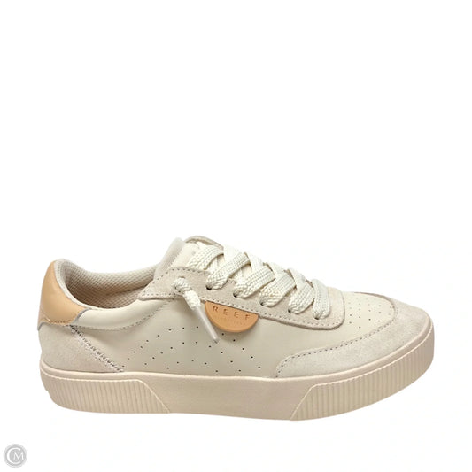 Shoes Sneakers By Reef In Cream, Size: 6.5