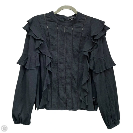 Top Long Sleeve By Joes Jeans In Black, Size: M