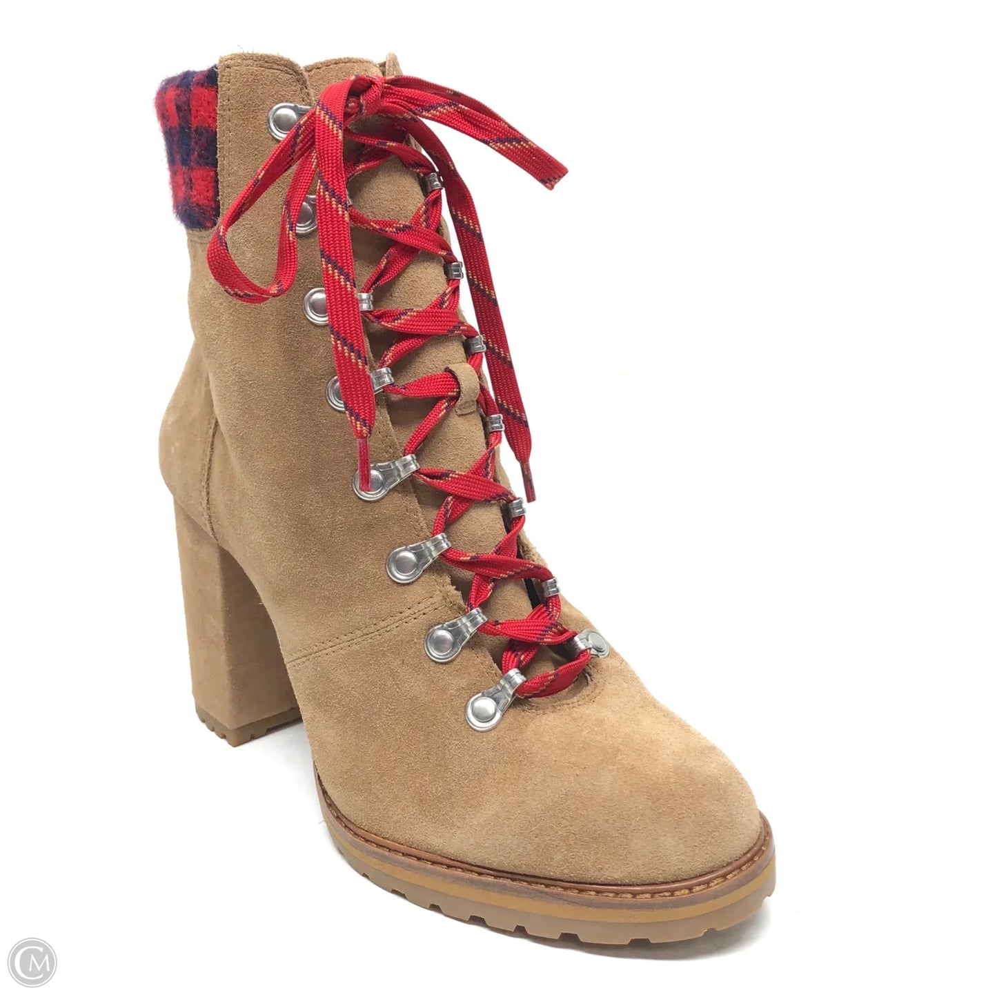 Boots Ankle Heels By Gianni Bini In Brown, Size: 10