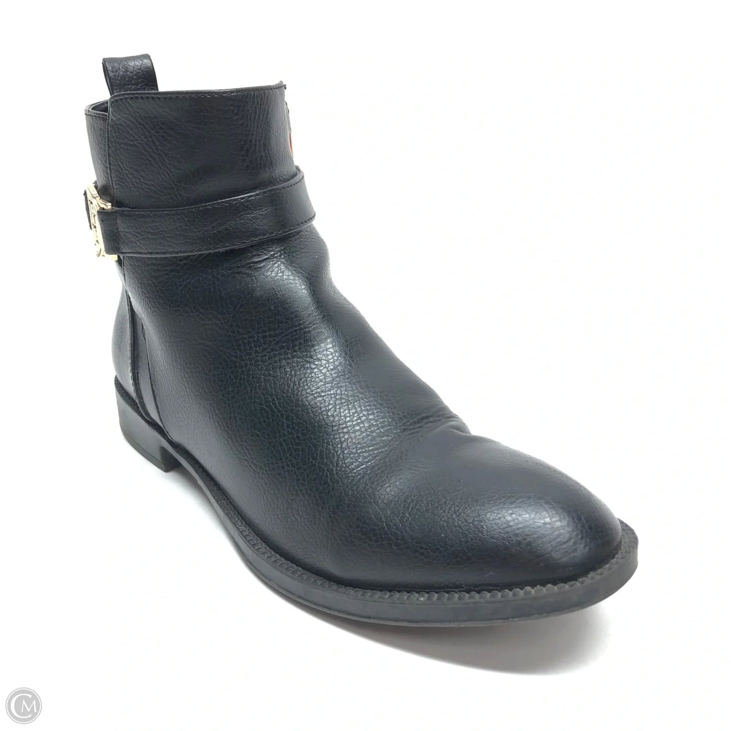 Boots Ankle Heels By Tommy Hilfiger In Black, Size: 5.5