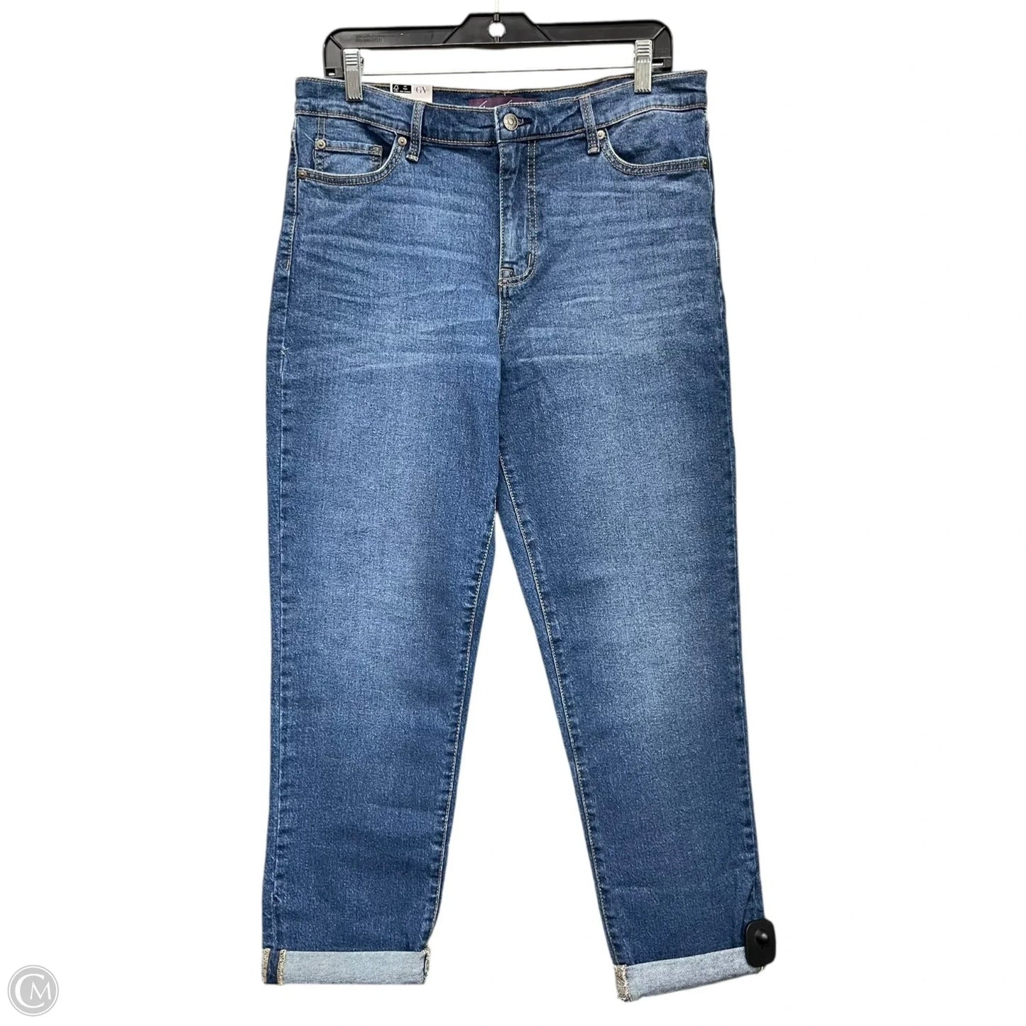 Jeans Boyfriend By Gloria Vanderbilt In Blue Denim, Size: 10