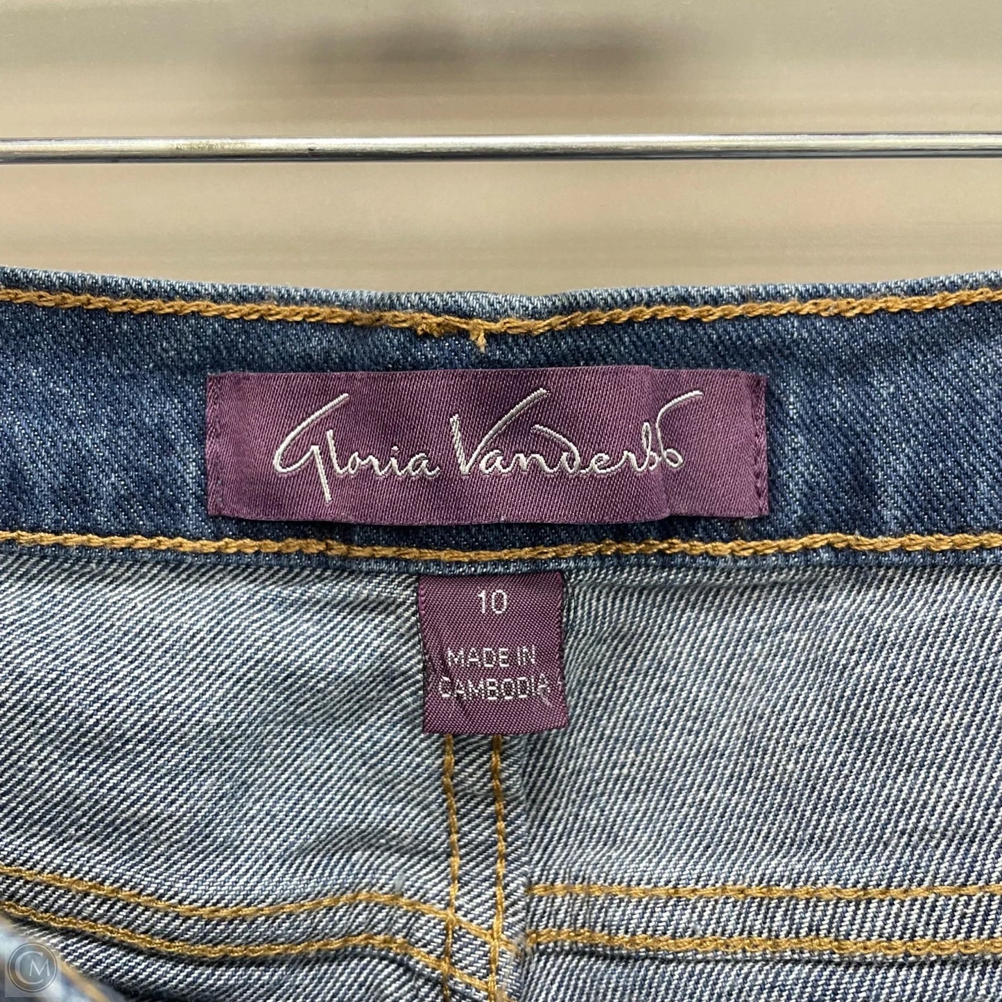 Jeans Boyfriend By Gloria Vanderbilt In Blue Denim, Size: 10