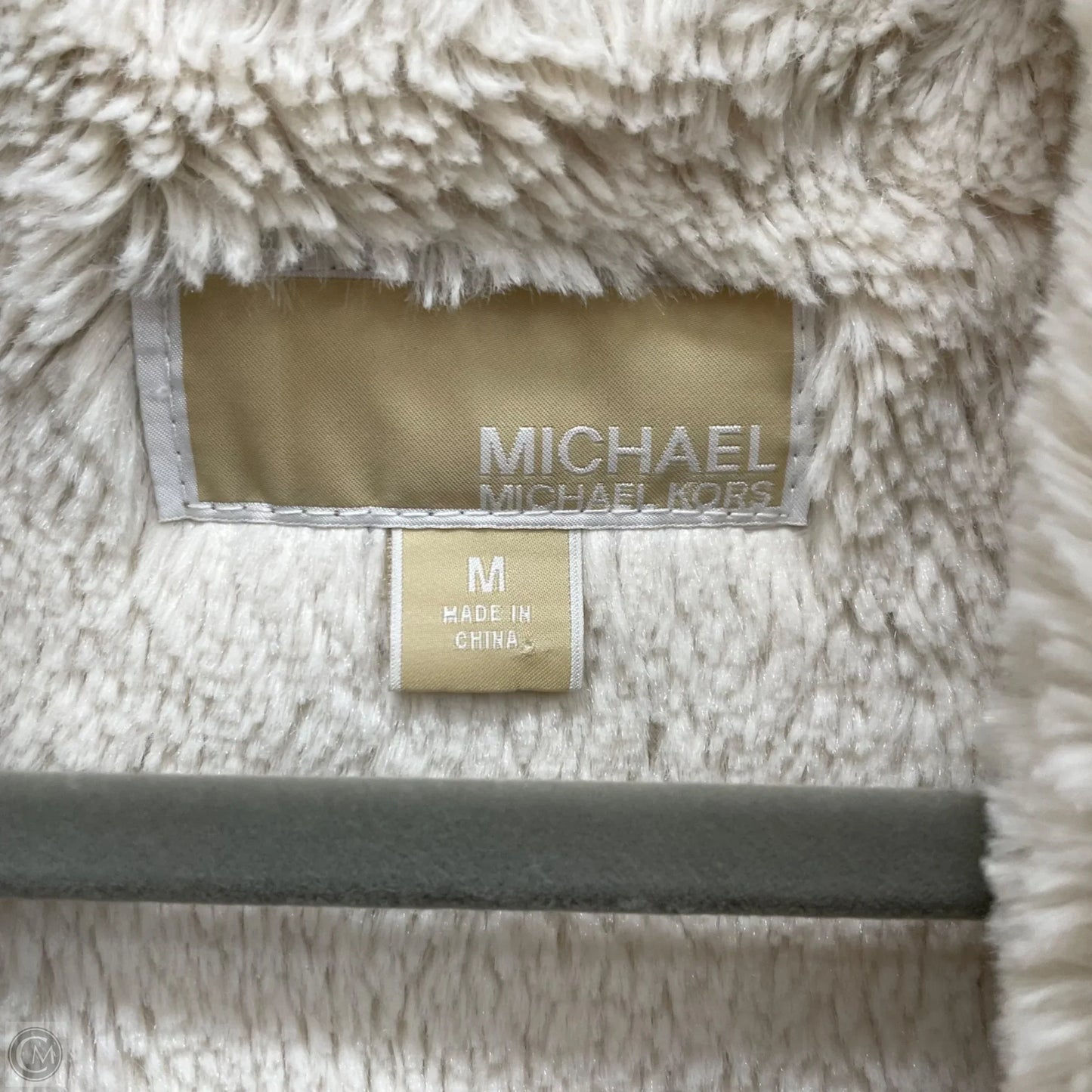 Jacket Moto By Michael By Michael Kors In Gold, Size: M