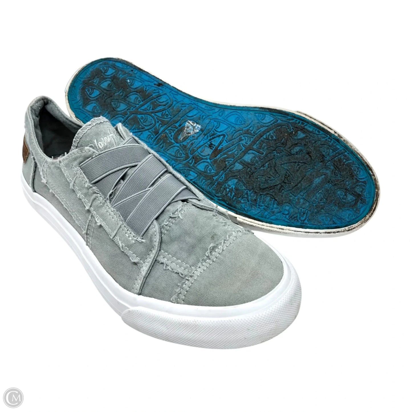 Shoes Flats By Blowfish In Grey, Size: 8