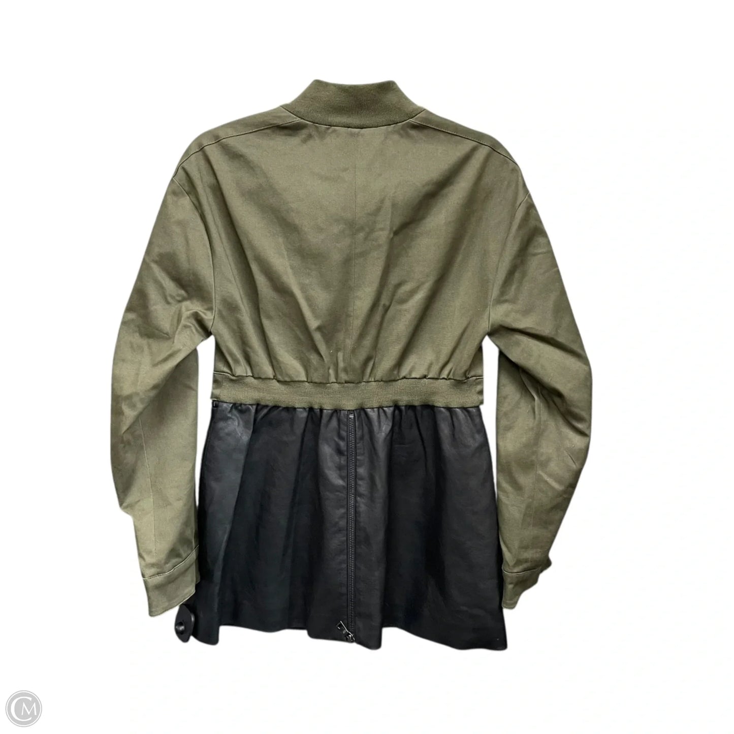 Jacket Other By Bcbgmaxazria In Black & Green, Size: Xxs