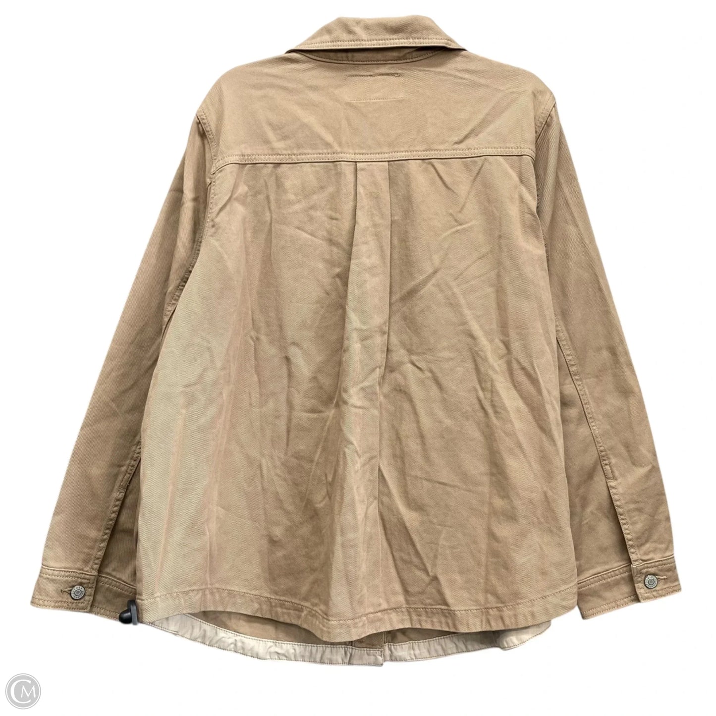 Jacket Shirt By Torrid In Beige, Size: 1x