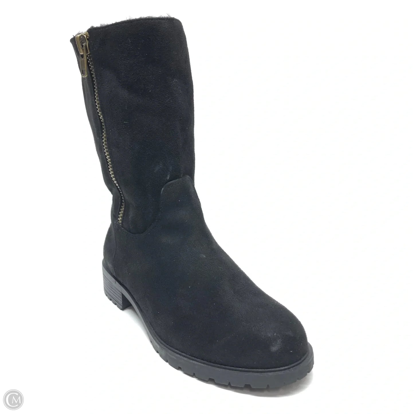 Boots Ankle Heels By Lane Bryant In Black, Size: 9.5