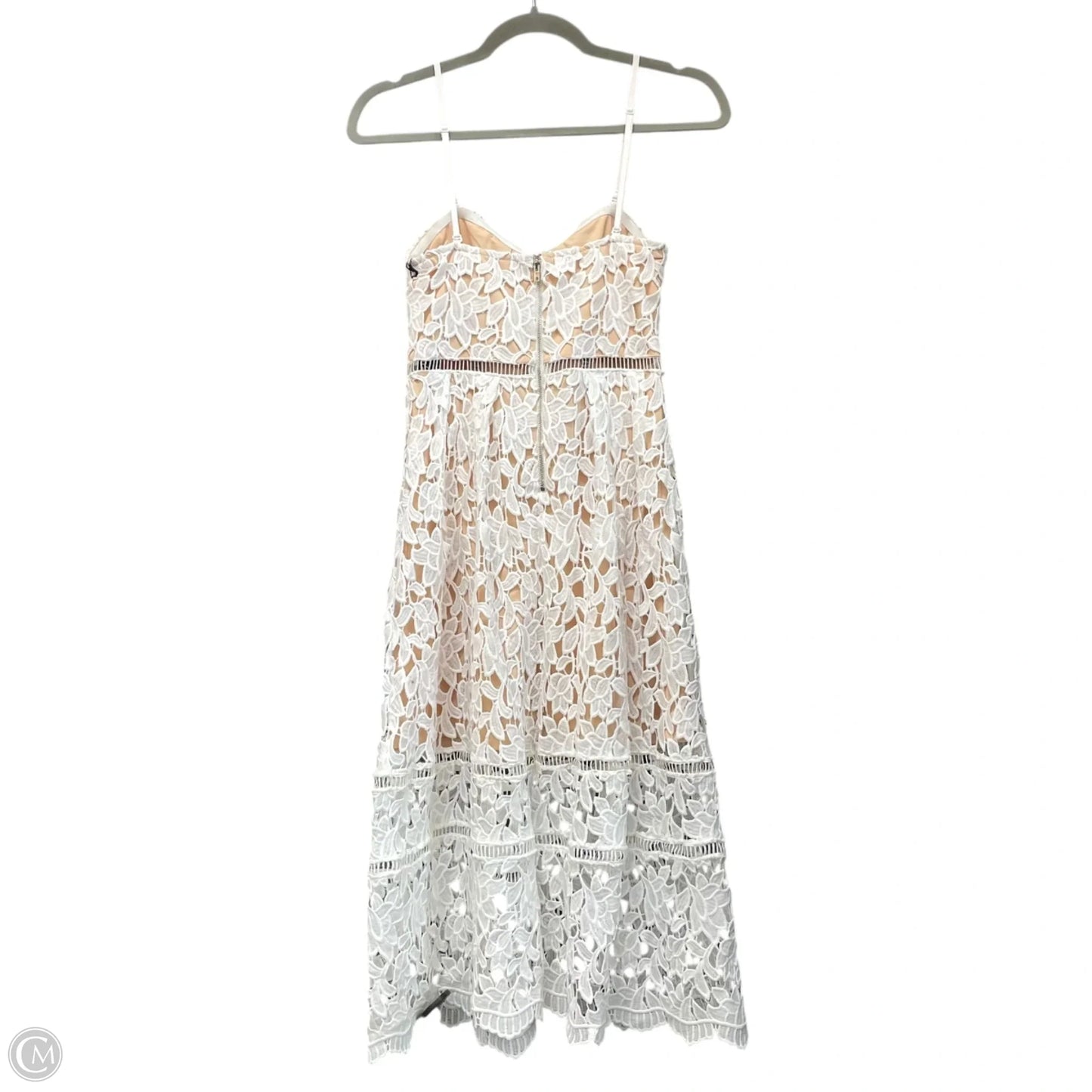 Dress Party Short By Lulus In Cream & White, Size: S