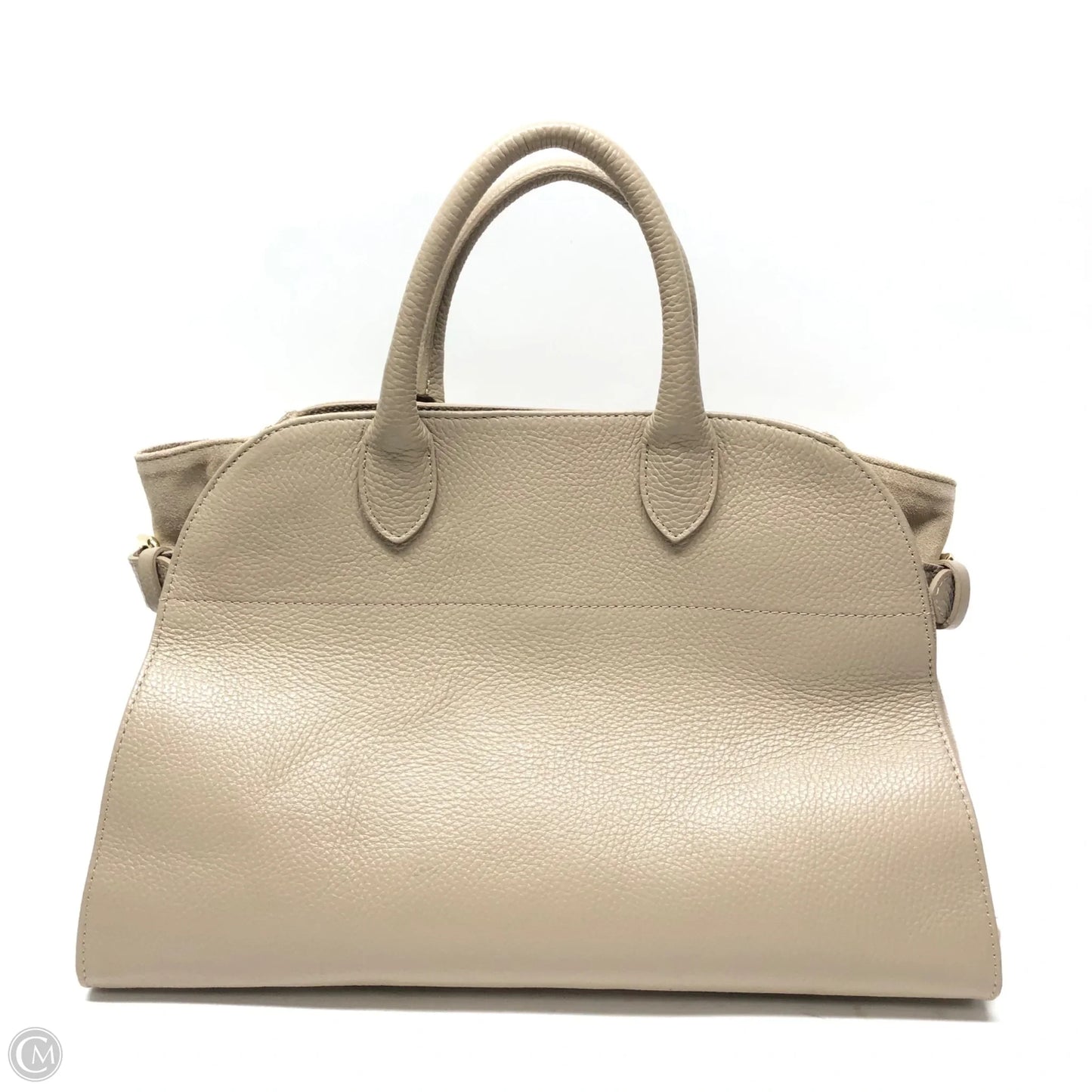 Handbag Leather By Cmc, Size: Medium