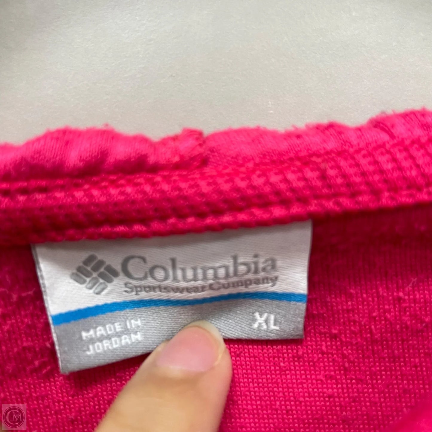 Sweatshirt Hoodie By Columbia In Pink, Size: Xl