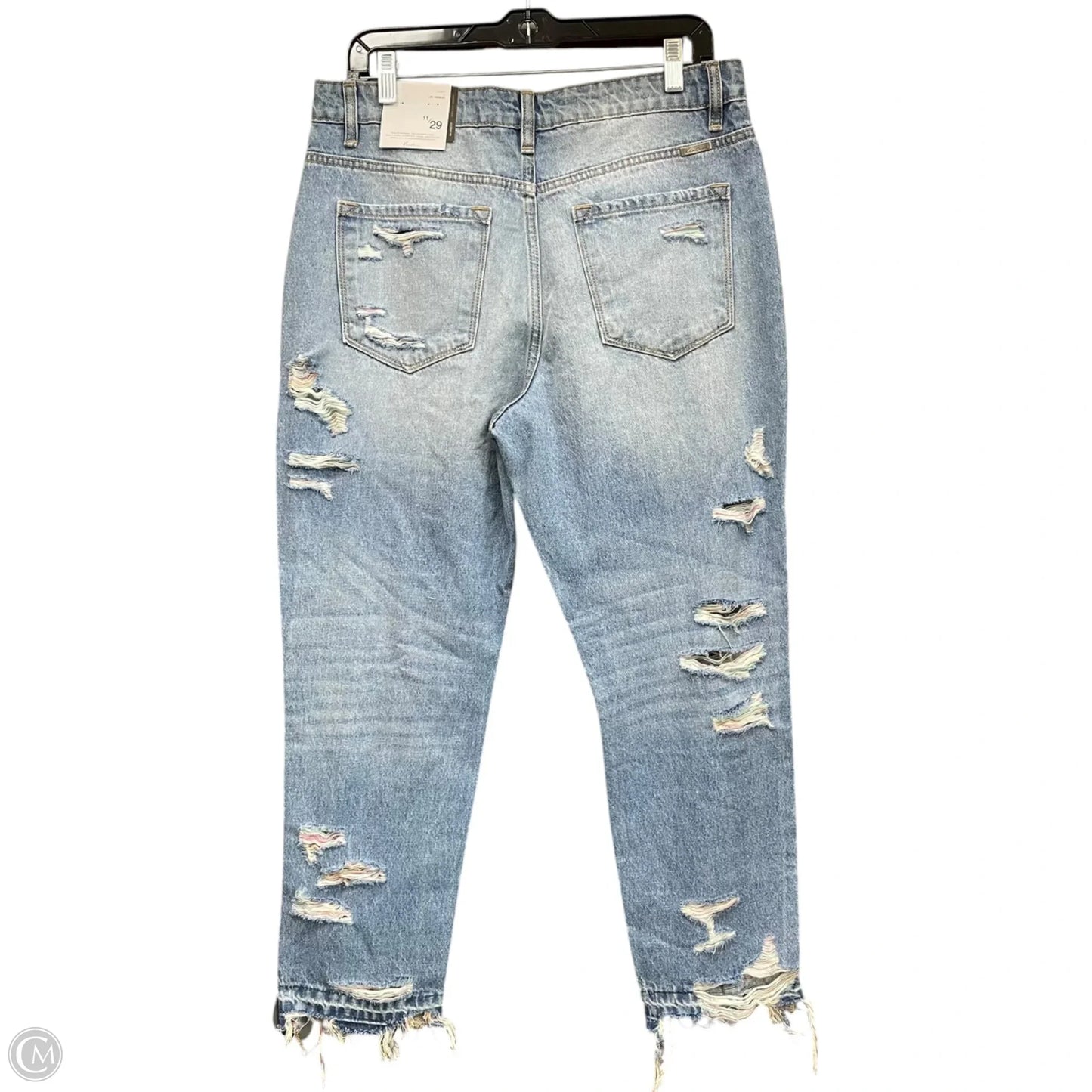 Jeans Boyfriend By Kancan In Blue Denim, Size: 8