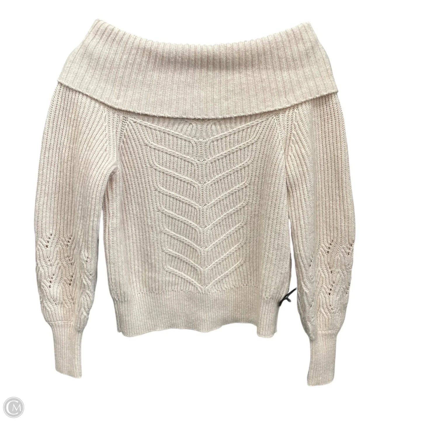 Sweater By White House Black Market In Peach, Size: Xs