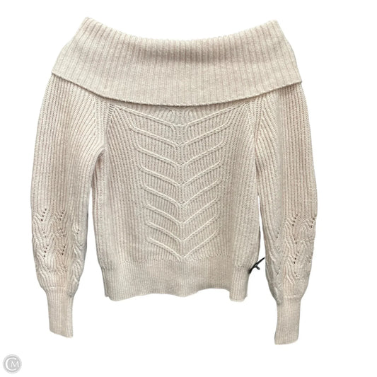 Sweater By White House Black Market In Peach, Size: Xs