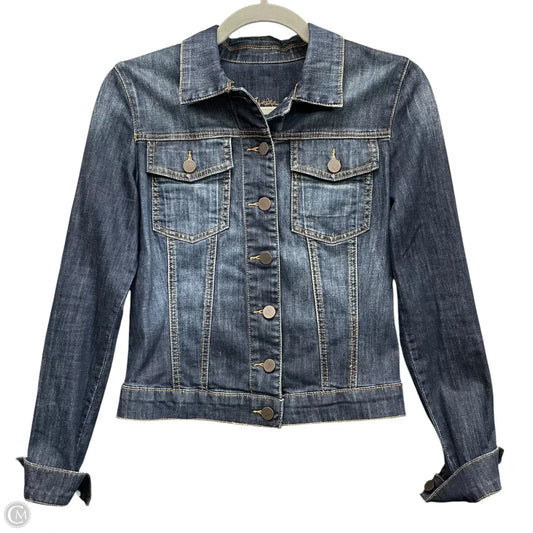 Jacket Denim By Kut In Blue Denim, Size: Xs