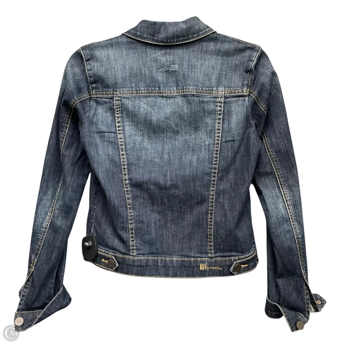 Jacket Denim By Kut In Blue Denim, Size: Xs