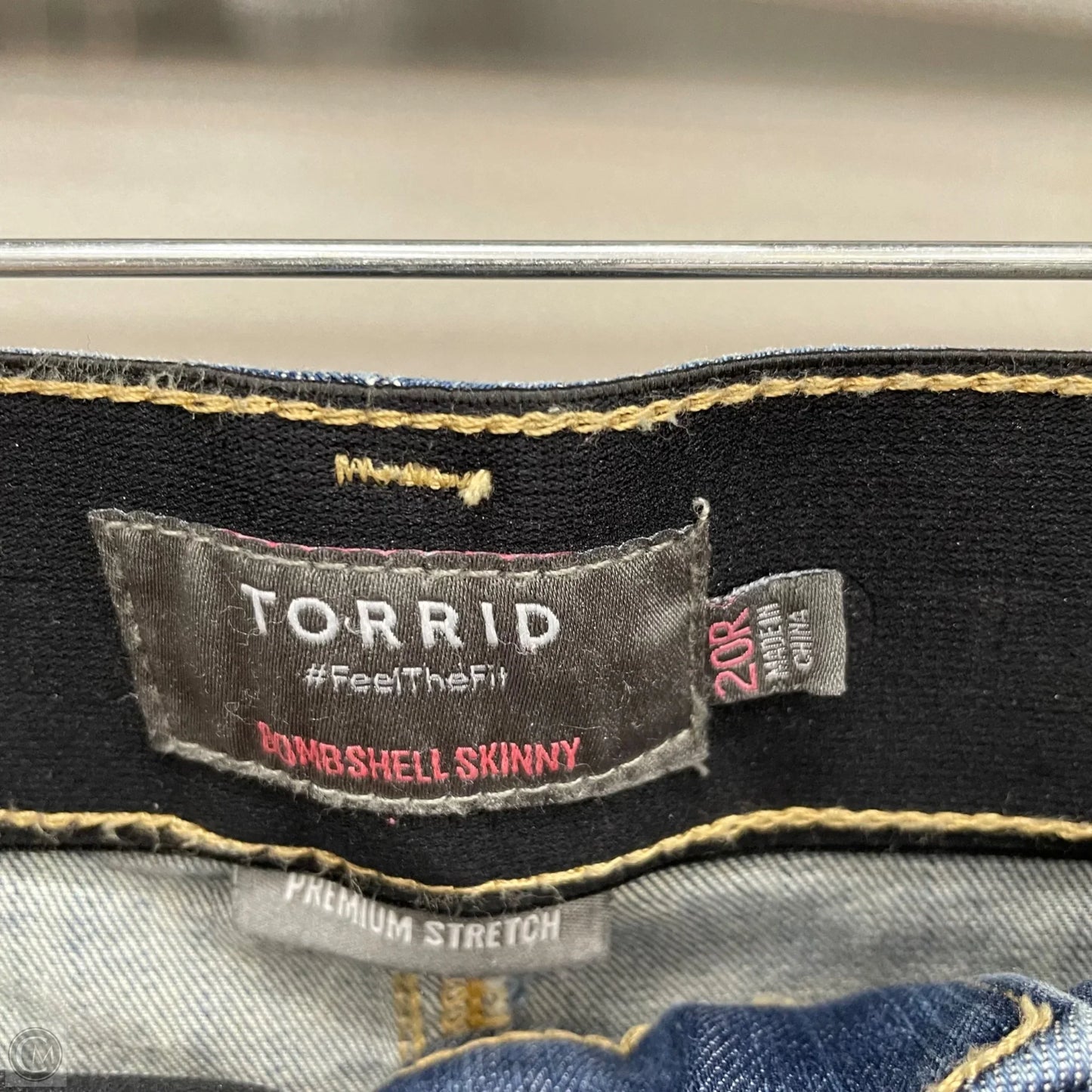 Jeans Jeggings By Torrid In Blue Denim, Size: 20