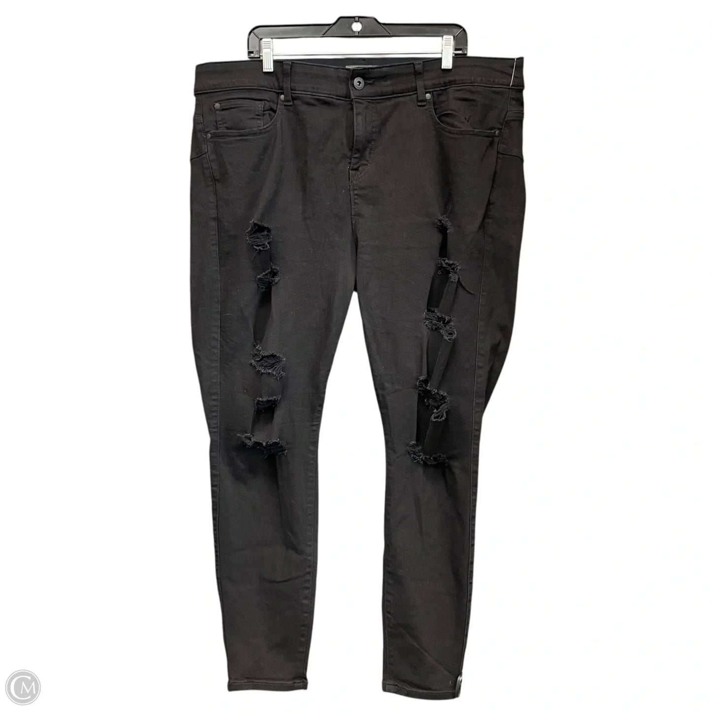 Jeans Jeggings By Torrid In Black, Size: 22