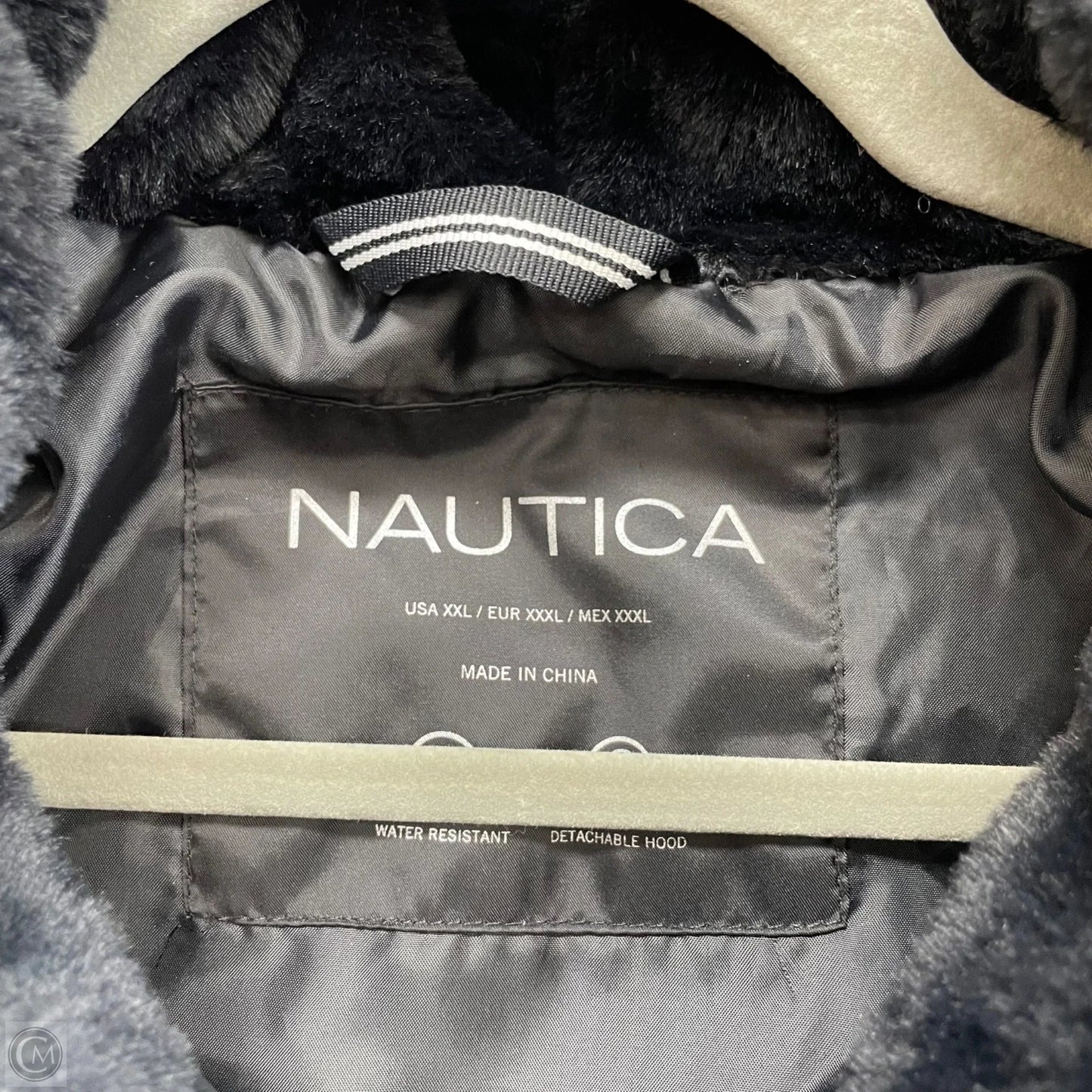 Jacket Puffer & Quilted By Nautica In Black, Size: Xxl