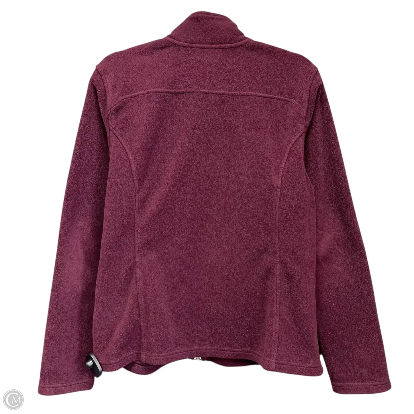 Jacket Fleece By Ariat In Maroon, Size: M