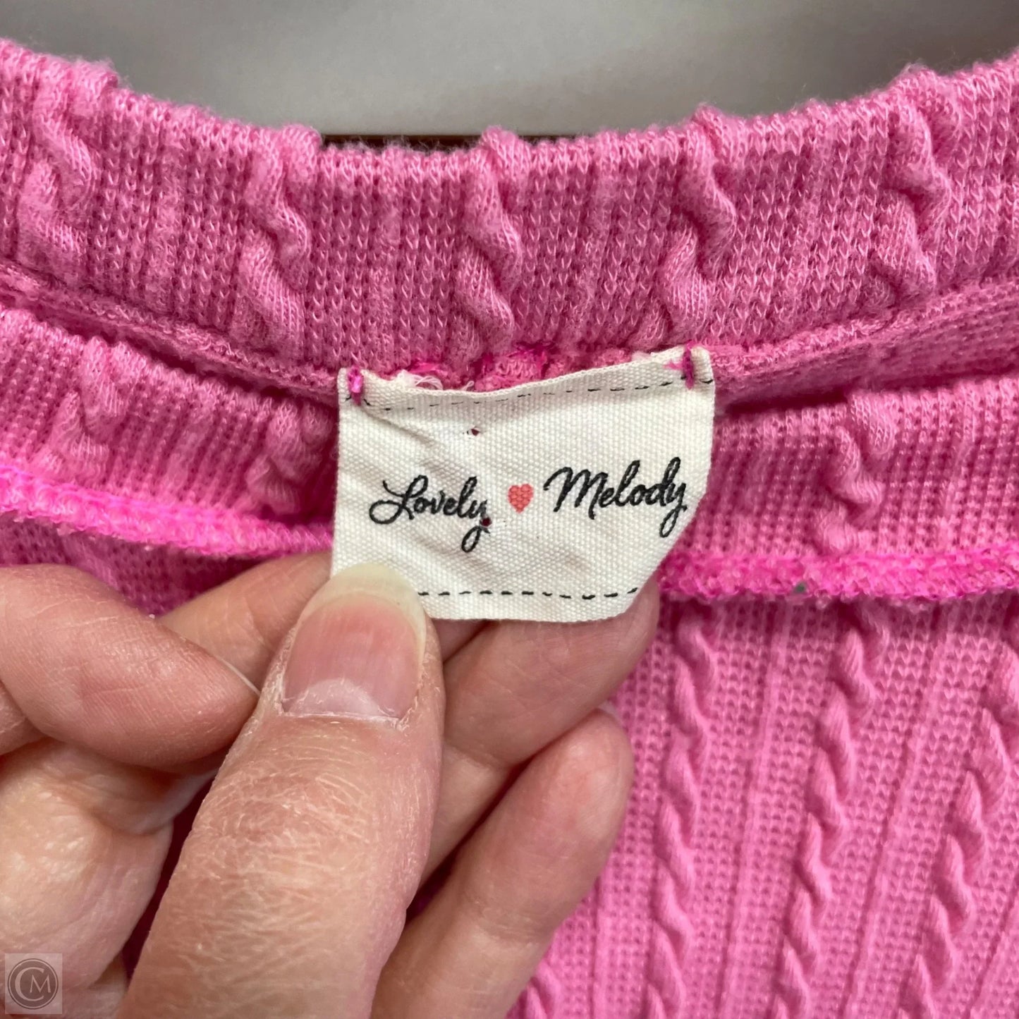 Pants Set 2pc By Lovely Melody In Pink, Size: M