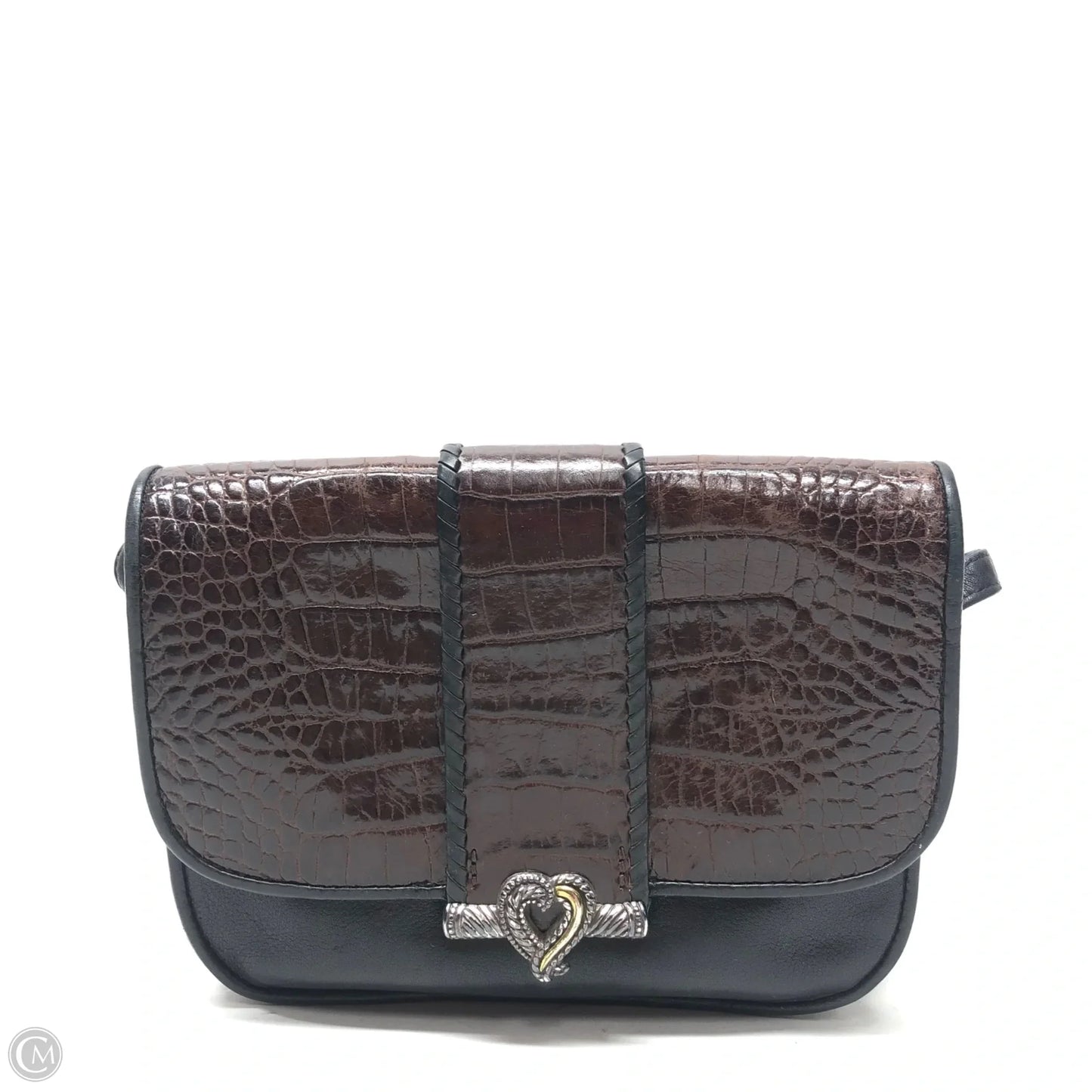 Crossbody Leather By Brighton, Size: Small