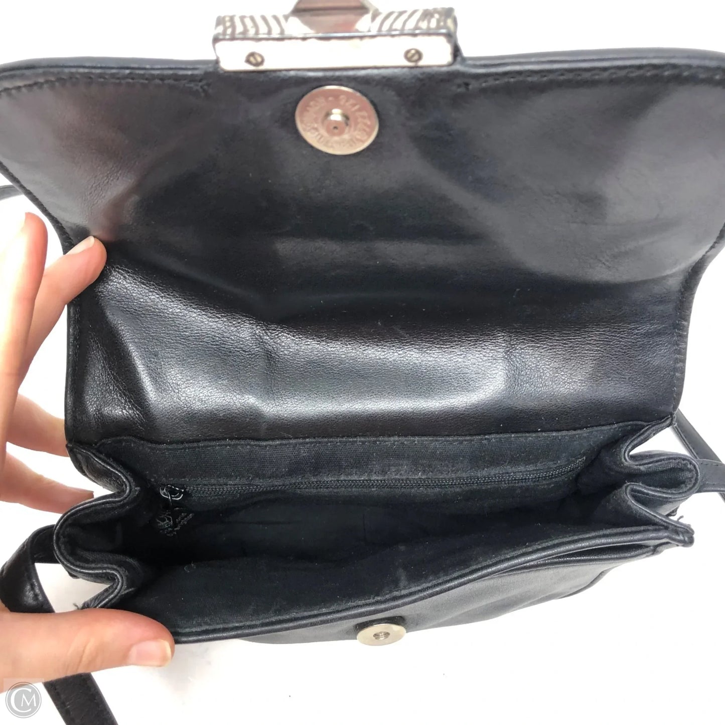 Crossbody Leather By Brighton, Size: Small