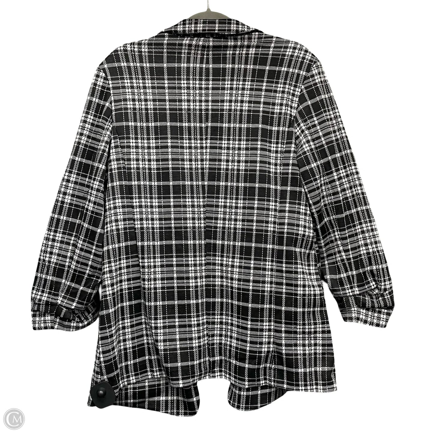 Blazer By Philosophy In Black & White, Size: Xl