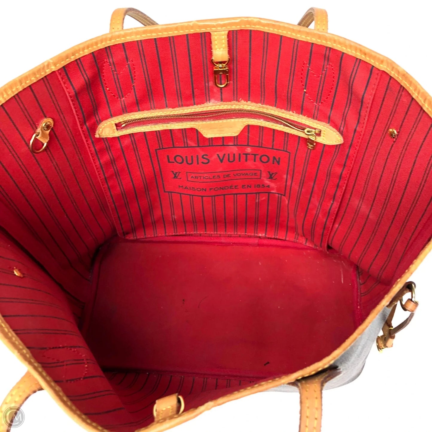 Tote Luxury Designer By Louis Vuitton, Size: Medium