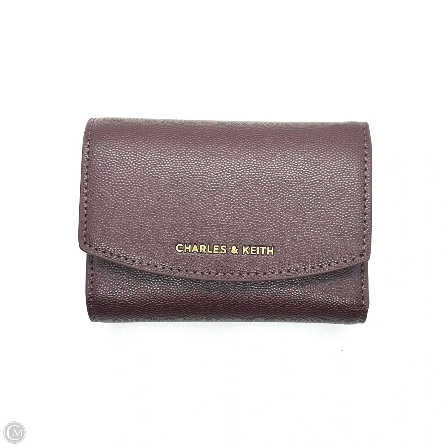 Wallet Leather By Charles & Keith, Size: Medium