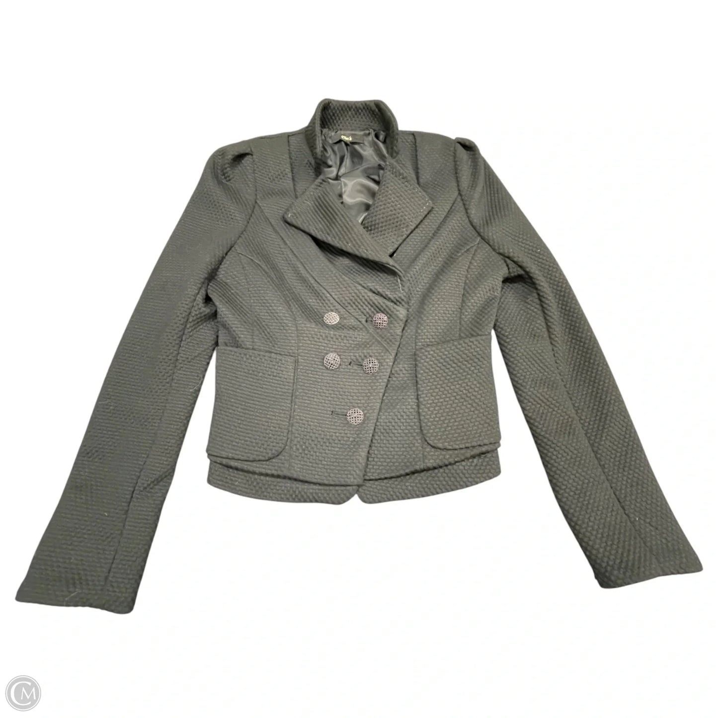 Blazer By Clothes Mentor In Black, Size: M