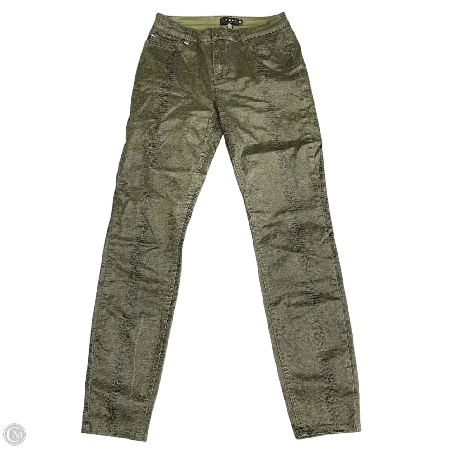 Pants Chinos & Khakis By Ted Baker In Green, Size: 2