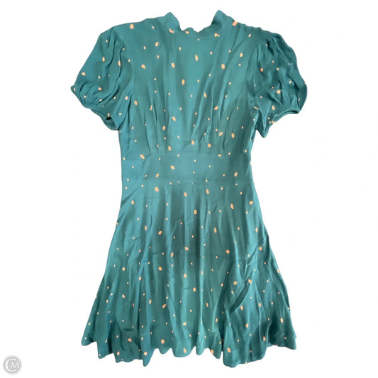 Dress Casual Short By Free People In Green & Orange, Size: 8