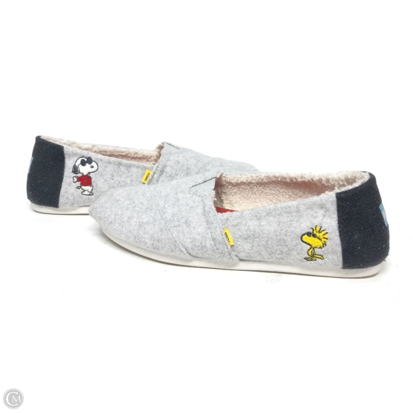 Shoes Flats By Toms In Grey, Size: 10