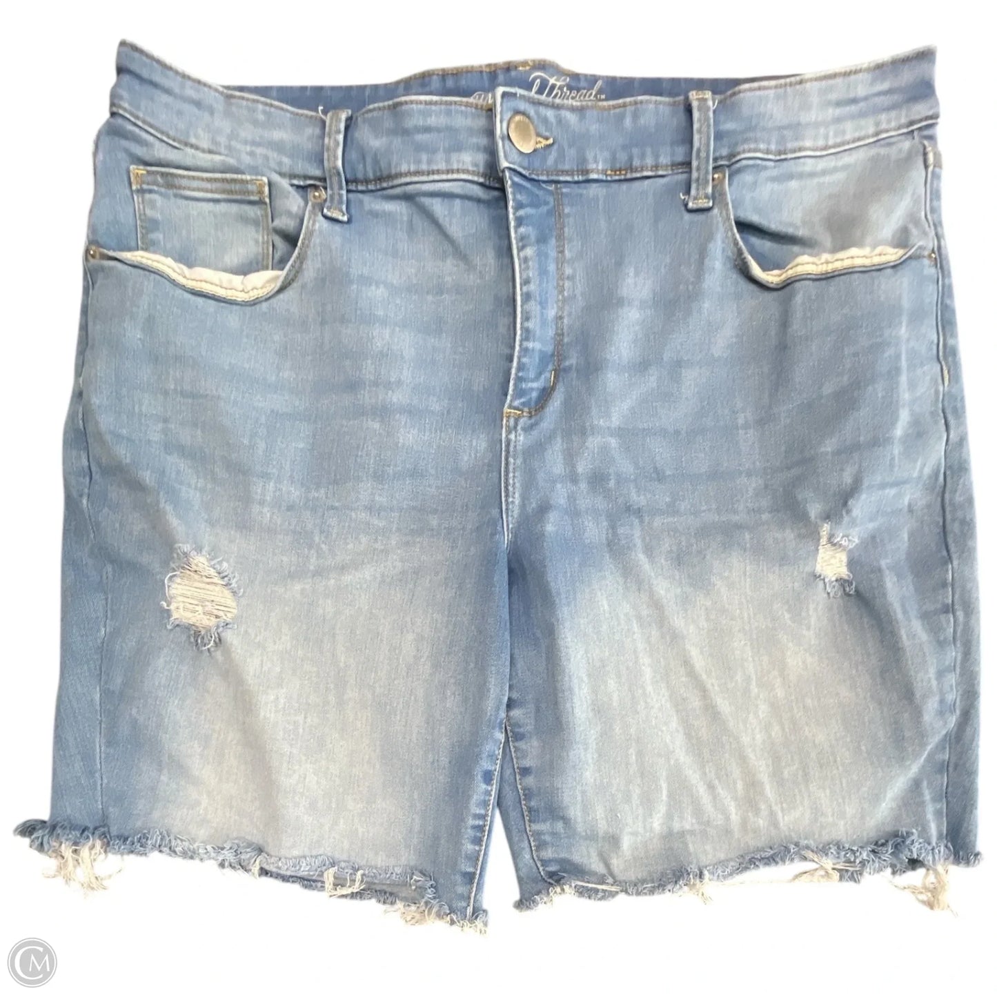 Shorts By Universal Thread In Blue Denim, Size: 20