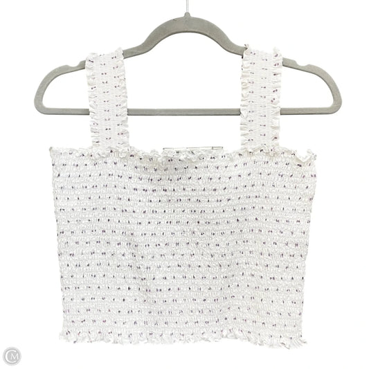 Top Sleeveless By Gianni Bini In White, Size: L
