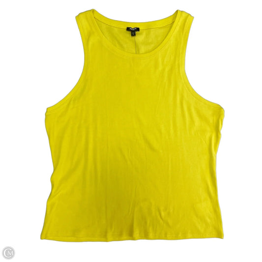 Tank Top By Express In Yellow, Size: Xl