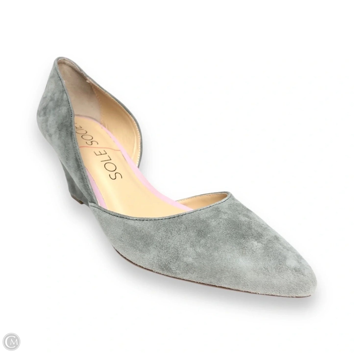 Shoes Heels Wedge By Sole Society In Grey, Size: 8.5