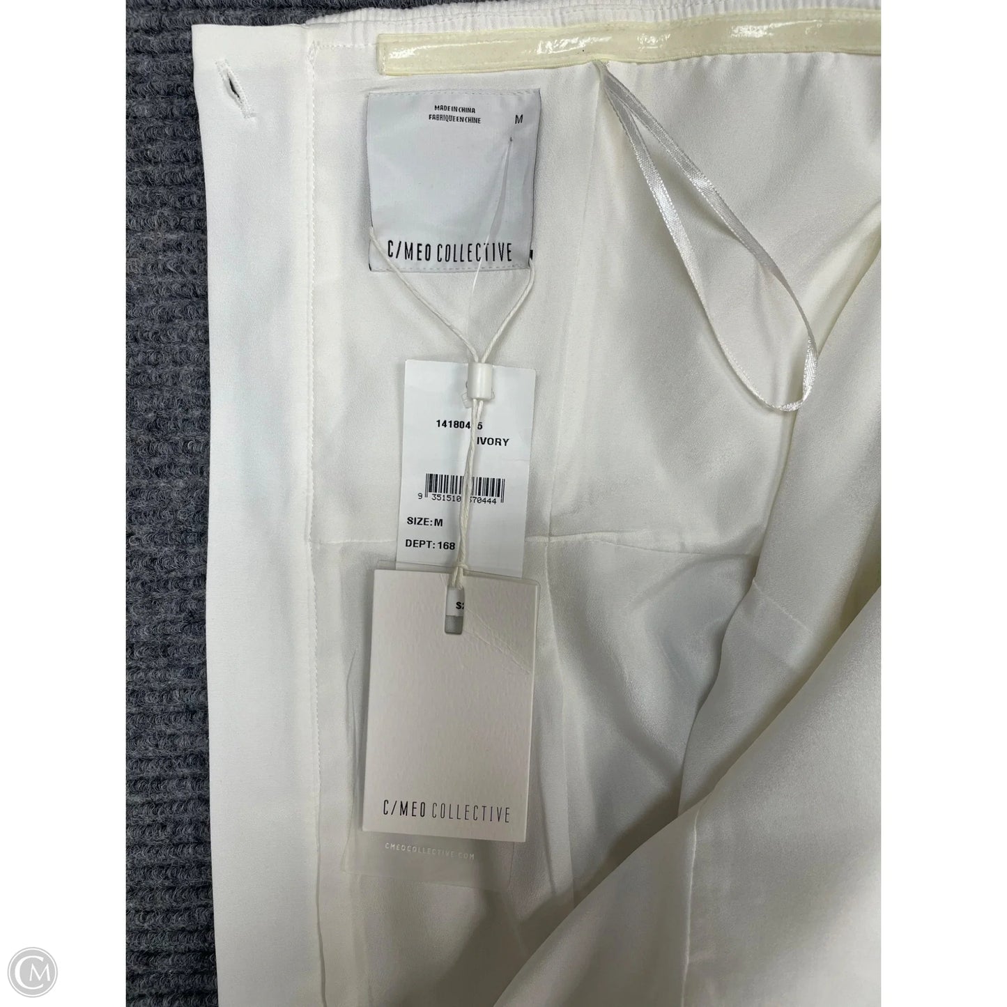 Dress Party Midi By Cmc In White, Size: M