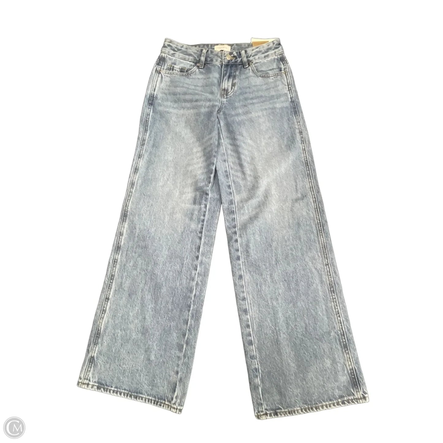Jeans Wide Leg By Pacsun In Blue Denim, Size: 0
