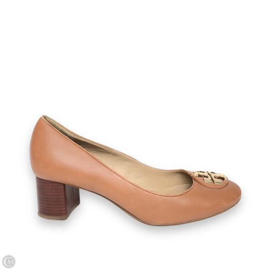 Shoes Designer By Tory Burch In Brown, Size: 8