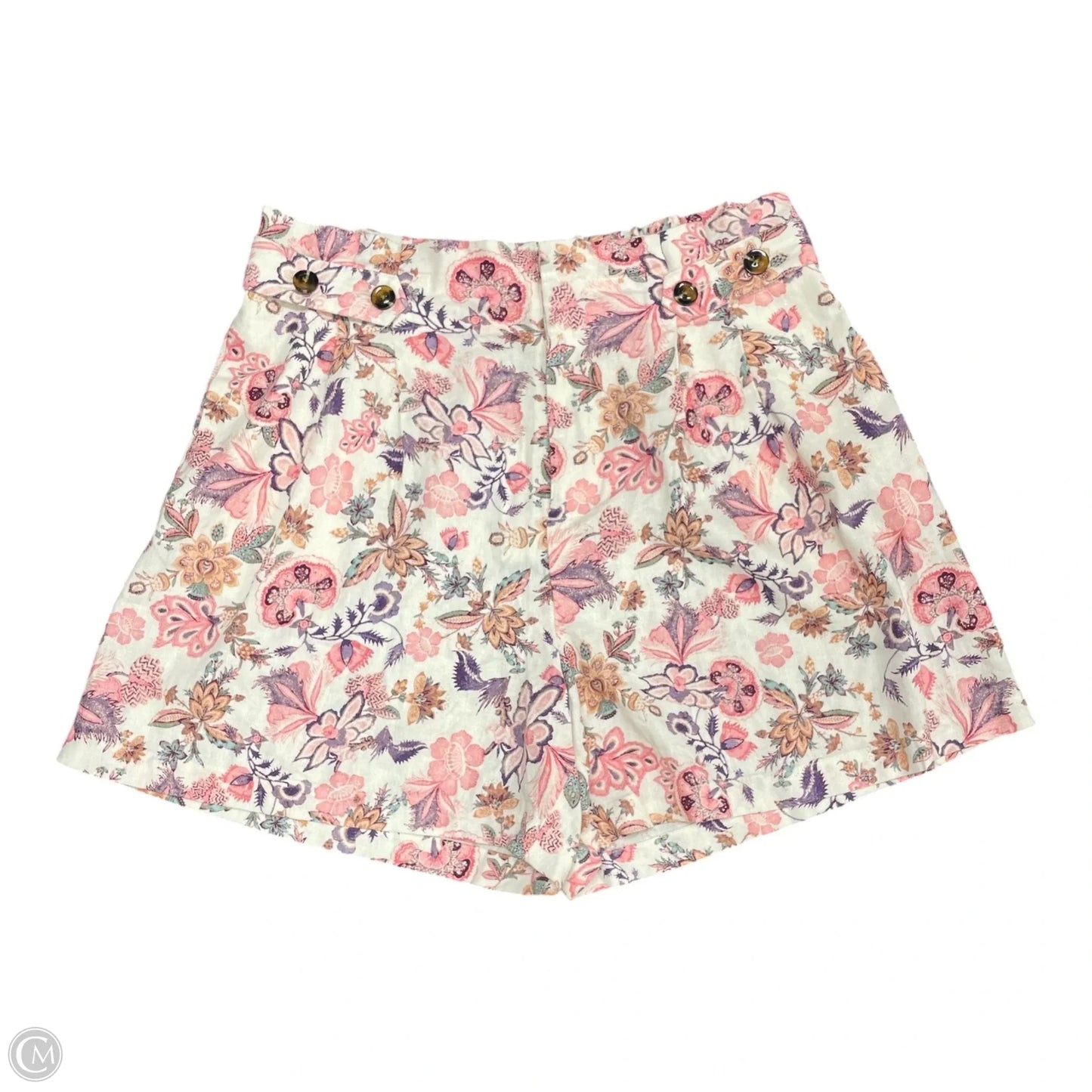 Shorts By Who What Wear In Pink & White, Size: 16