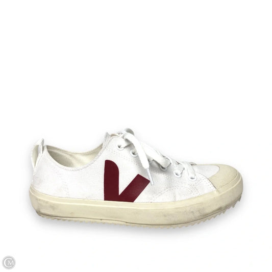 Shoes Sneakers By Veja In Red & White, Size: 6