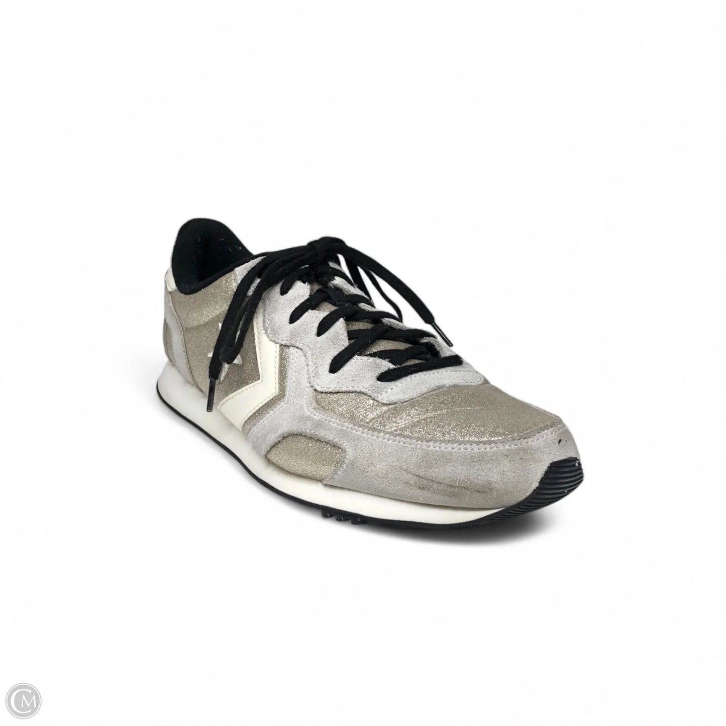 Shoes Sneakers By Converse In Grey & Silver, Size: 10.5