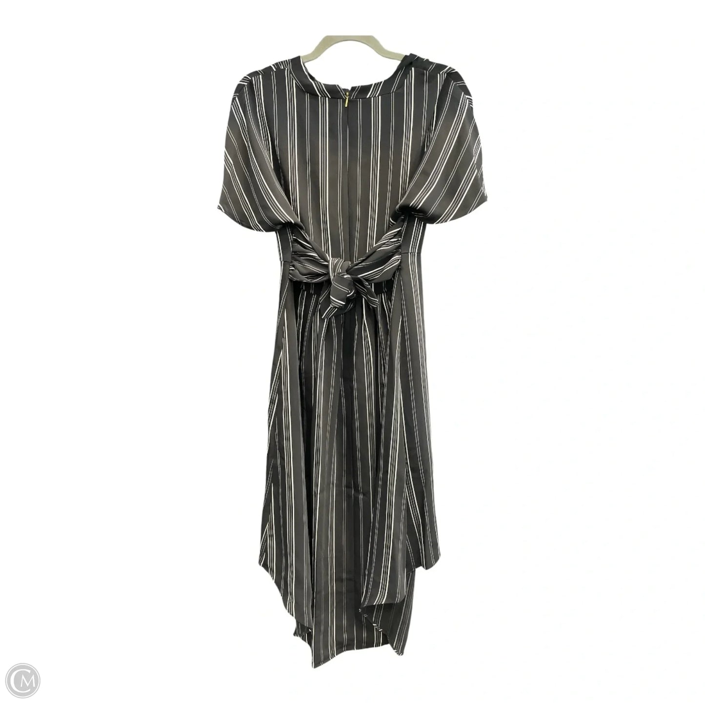Dress Casual Midi By Donna Karan In Black, Size: 8
