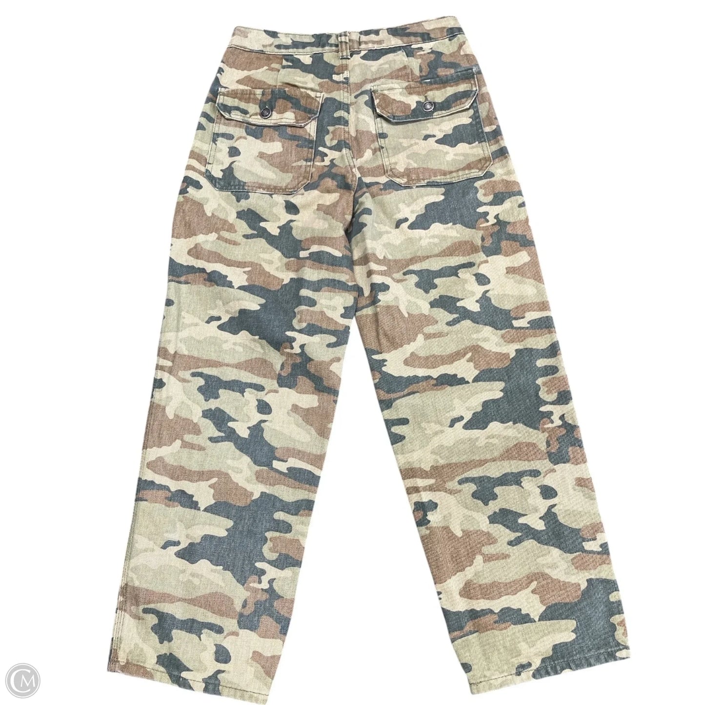 Jeans Straight By We The Free In Camouflage Print, Size: 4