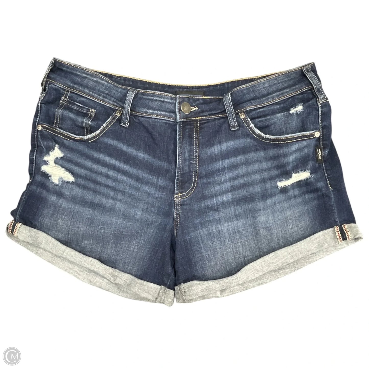 Shorts By Cmc In Blue Denim, Size: L