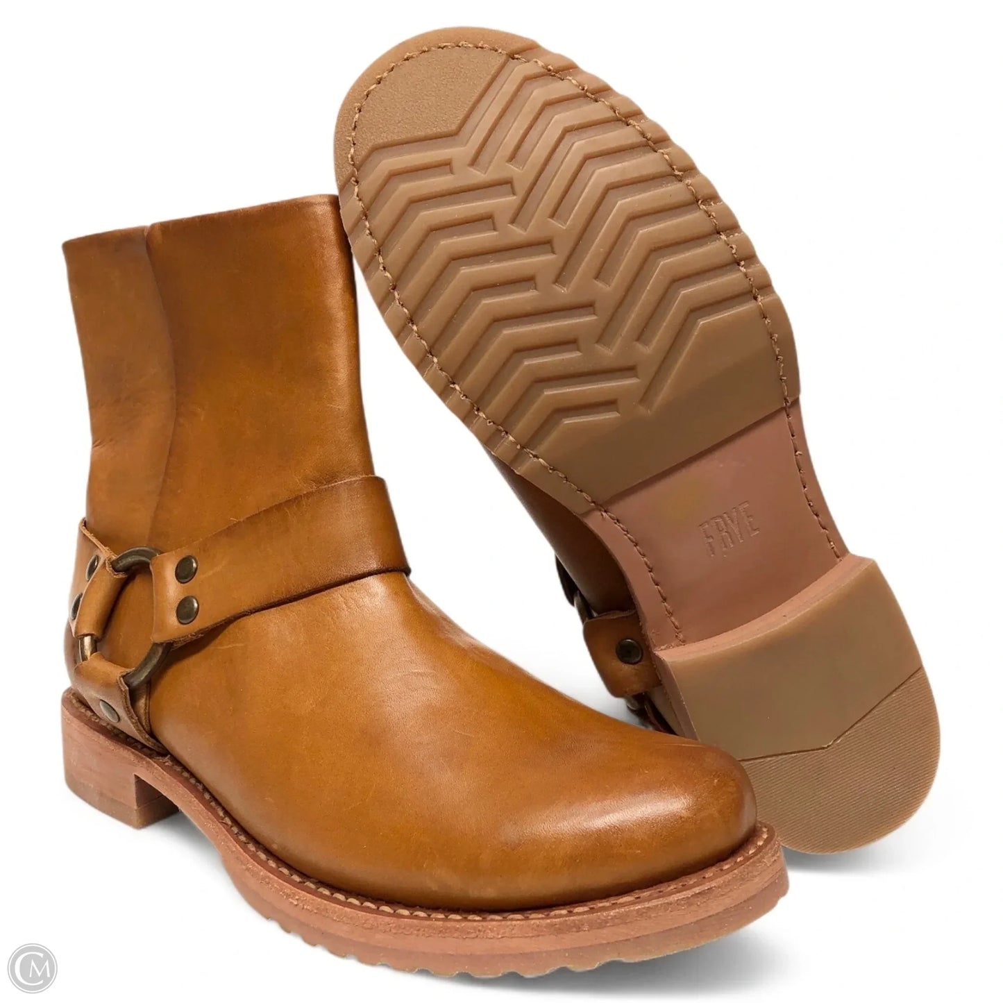 Boots Designer By Frye In Brown, Size: 10
