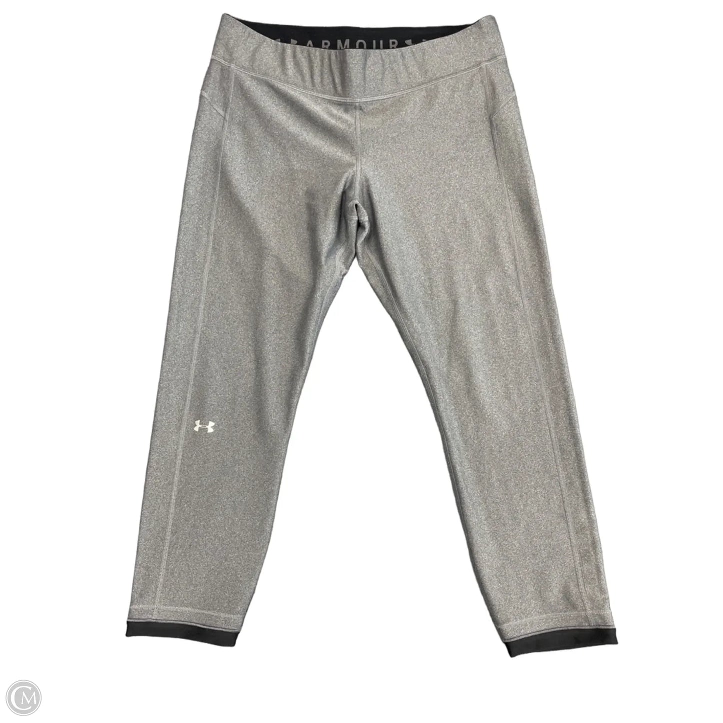 Athletic Capris By Under Armour In Grey, Size: Xl