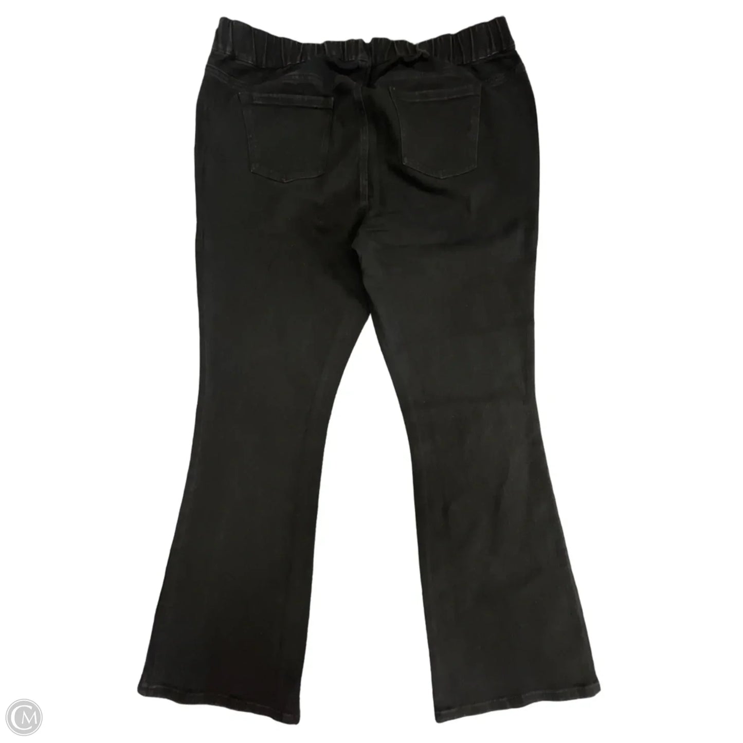 Jeans Straight By Cato In Black Denim, Size: 18