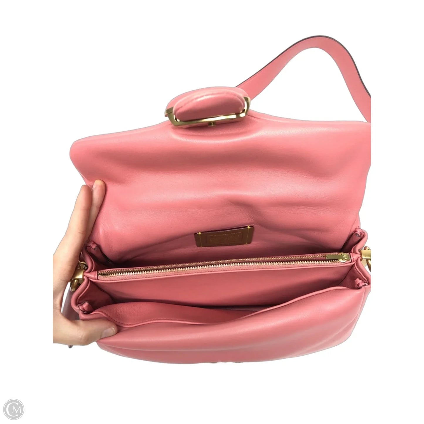 Crossbody Designer By Coach, Size: Medium